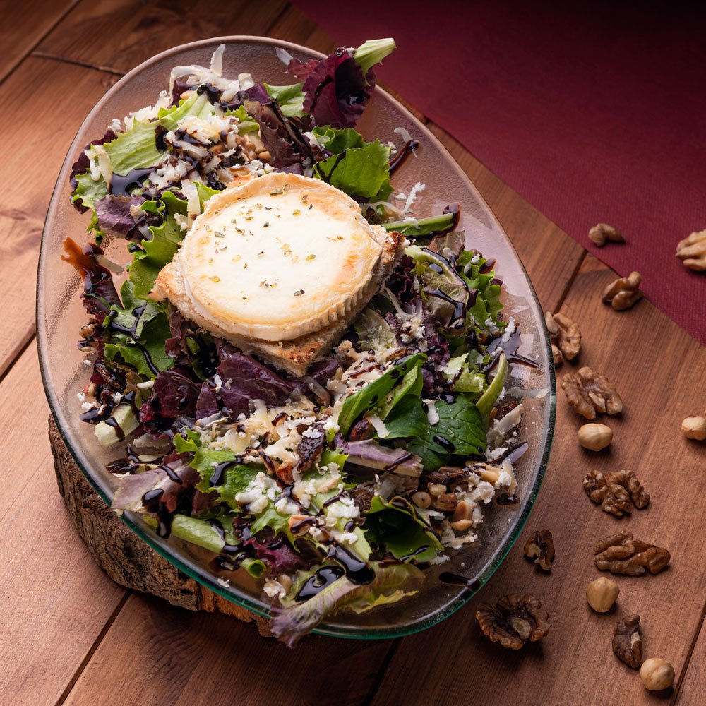 Ensalada-queso-cabra